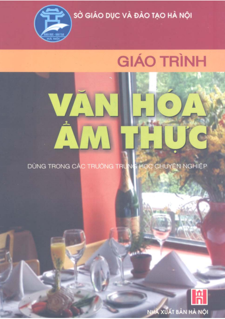 Giáo trình văn hoá ẩm thực