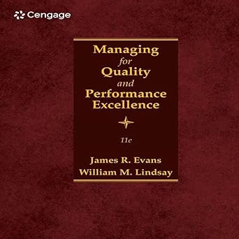 Managing for Quality and Performance Excellence (11th Edition)