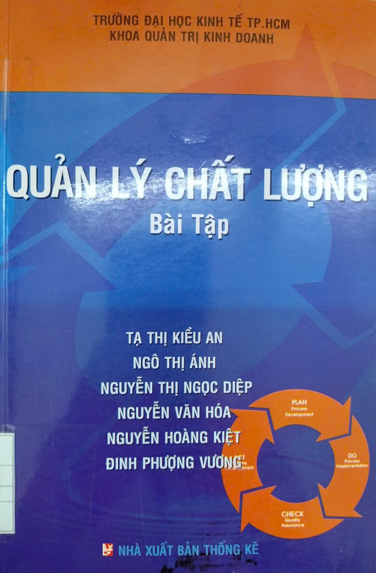Quản trị chất lượng: Bài tập