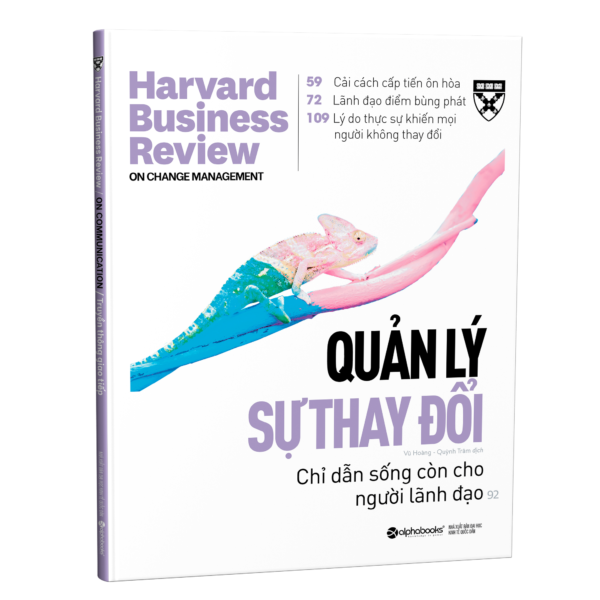Quản lý sự thay đổi - chỉ dẫn sống còn cho người lãnh đạo (Tái bản)
