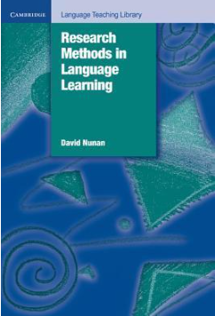 Research Methods in Language Learning (Cambridge Language Teaching Library) - Cover 1