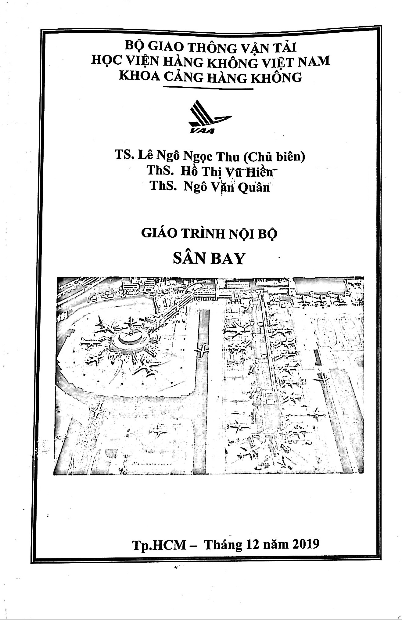 Giáo trình nội bộ sân bay - Cover 1