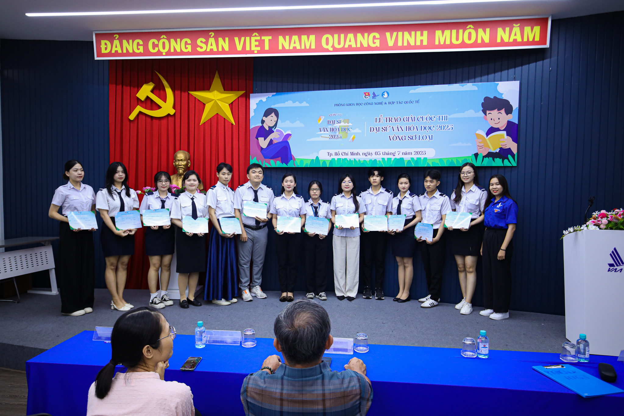 Trao giải Cuộc thi “Đại sứ Văn hóa đọc năm 2025” – Vòng Sơ loại tại Học viện Hàng không Việt Nam